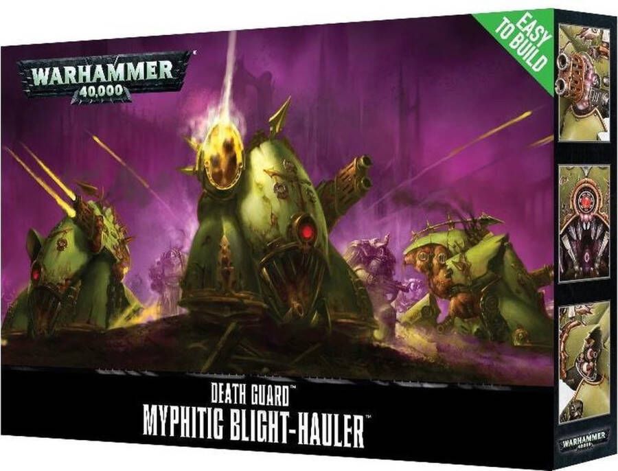 Games Workshop Warhammer 40.000 Death Guard Easy To Build Myphitic Blight-hauler