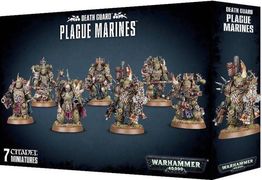 Games Workshop Warhammer 40.000 Death guard: plague marines