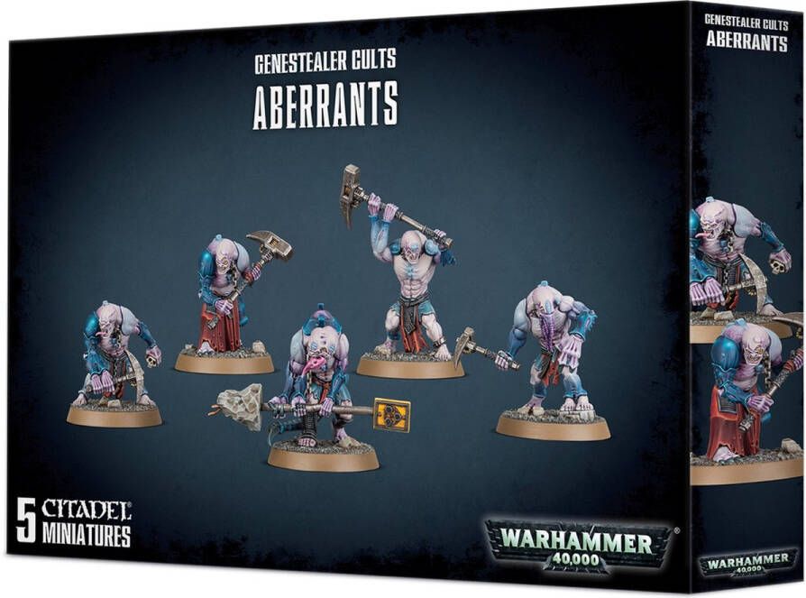 Games Workshop Warhammer 40.000 Genestealer Cults: Aberrants