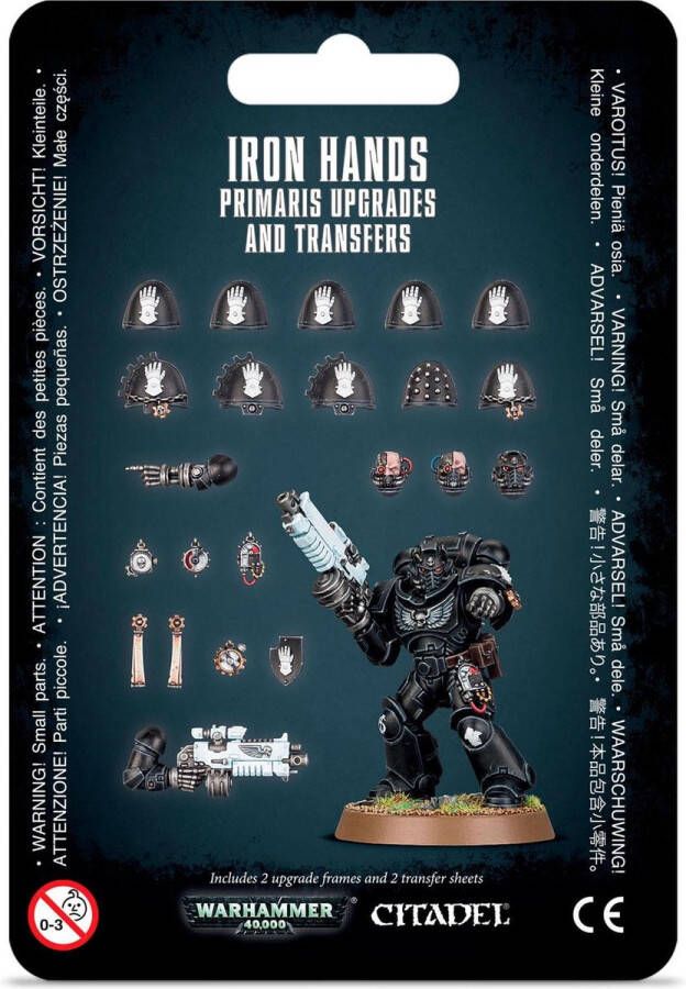 Games Workshop Warhammer 40.000 Iron Hands Primaris Upgrades & Transfers