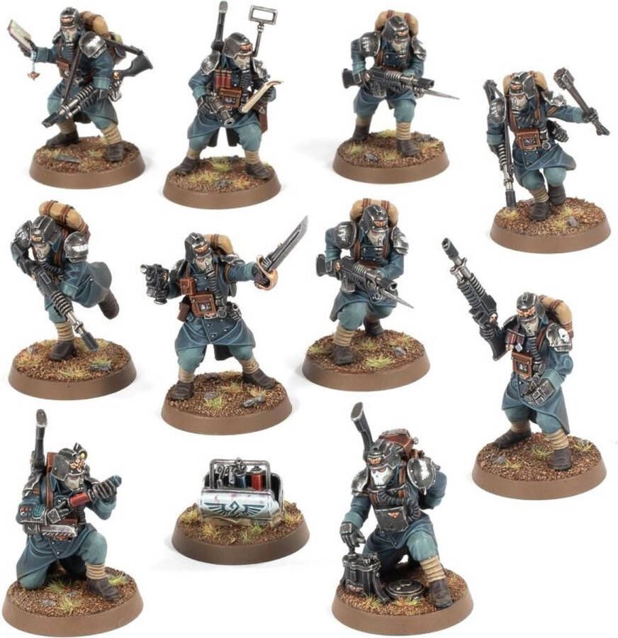 Games Workshop Warhammer 40.000 Kill Team Veteran Guardsmen 102-87