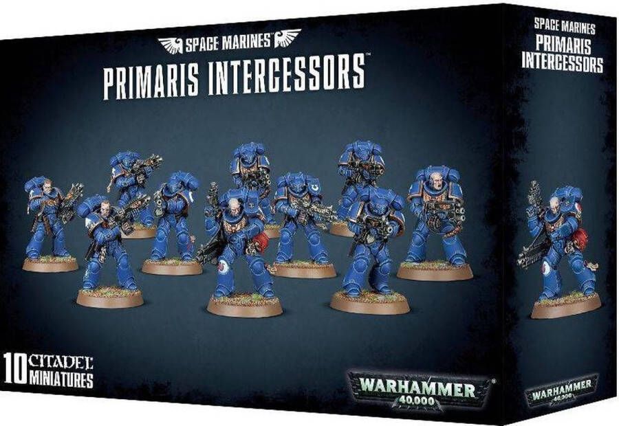 Games Workshop Warhammer Space Marine Intercessors 10 miniaturen