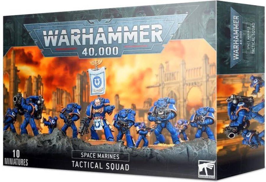 Games Workshop Warhammer 40.000 Space Marine Tactical Squad