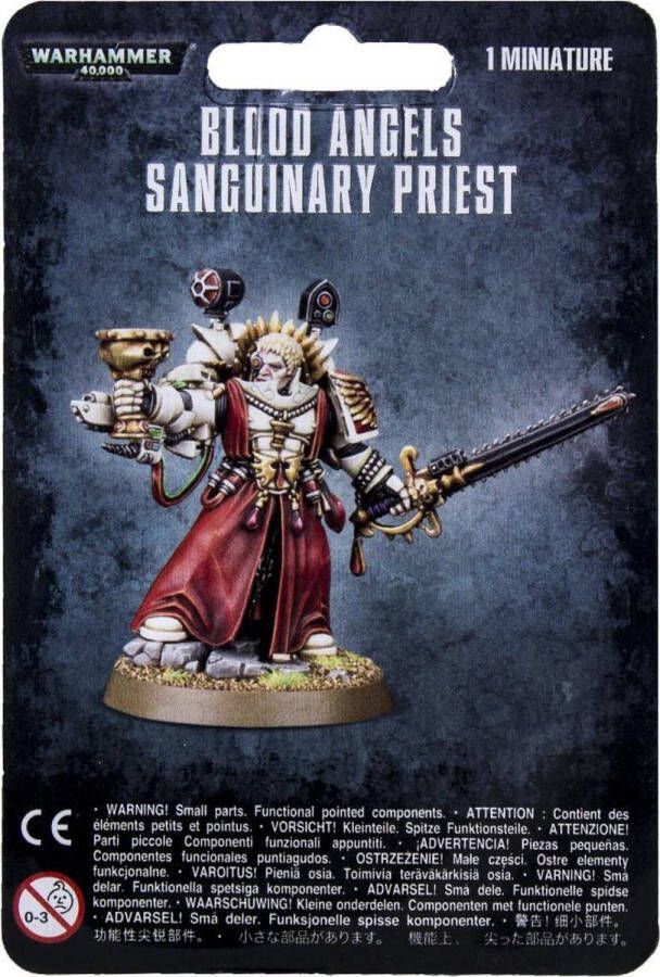 Games Workshop Warhammer 40.000 Space Marines: Blood Angels Sanguinary Priest --- Op = Op!!!