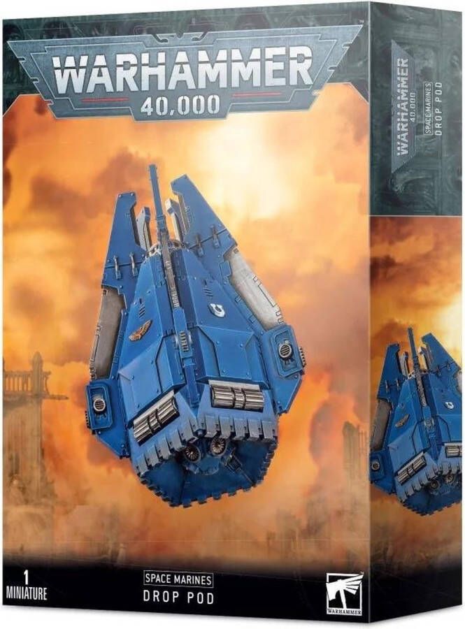 Games Workshop Warhammer 40.000 Space Marines: Drop Pod