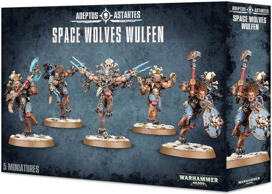 Games Workshop Warhammer 40.000 Space marines: space wolves wulfen
