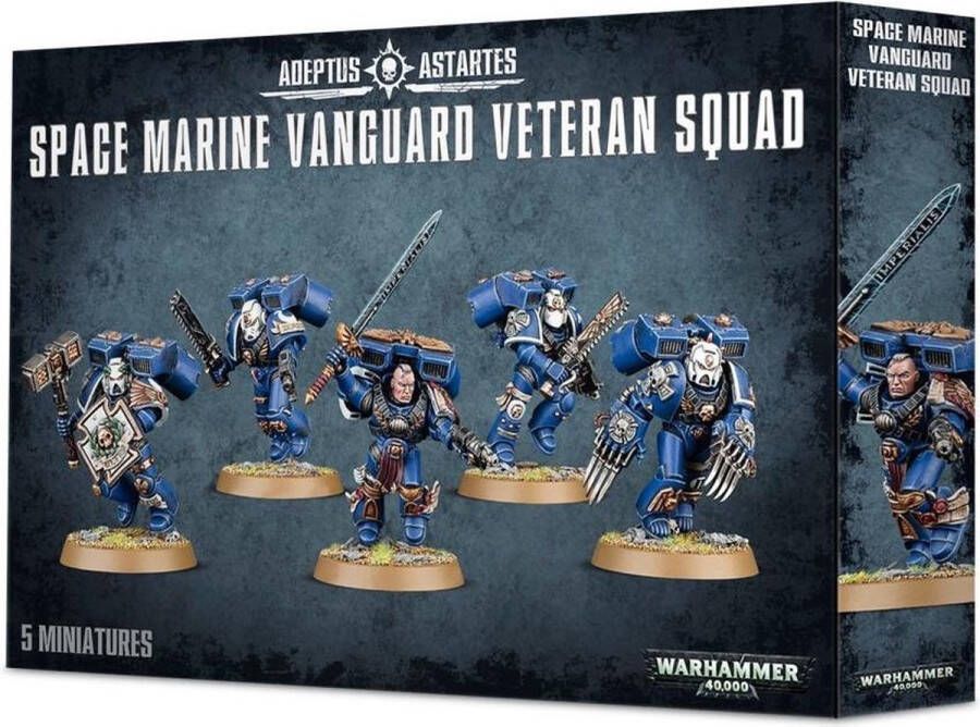 Games Workshop Warhammer 40.000 Space Marines Vanguard Veteran Squad