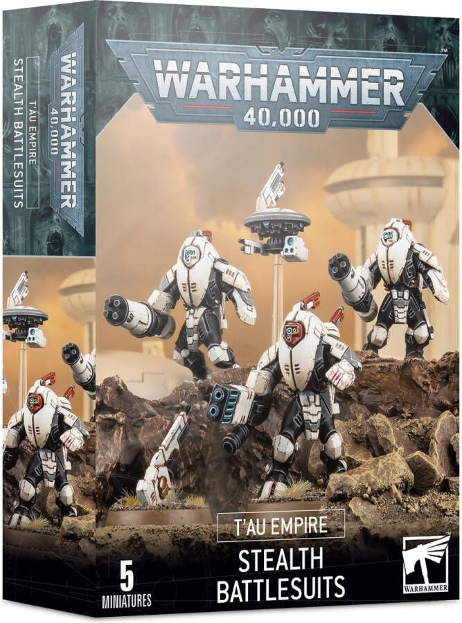 Games Workshop Warhammer 40.000 Tau Xv25 Stealth Armour