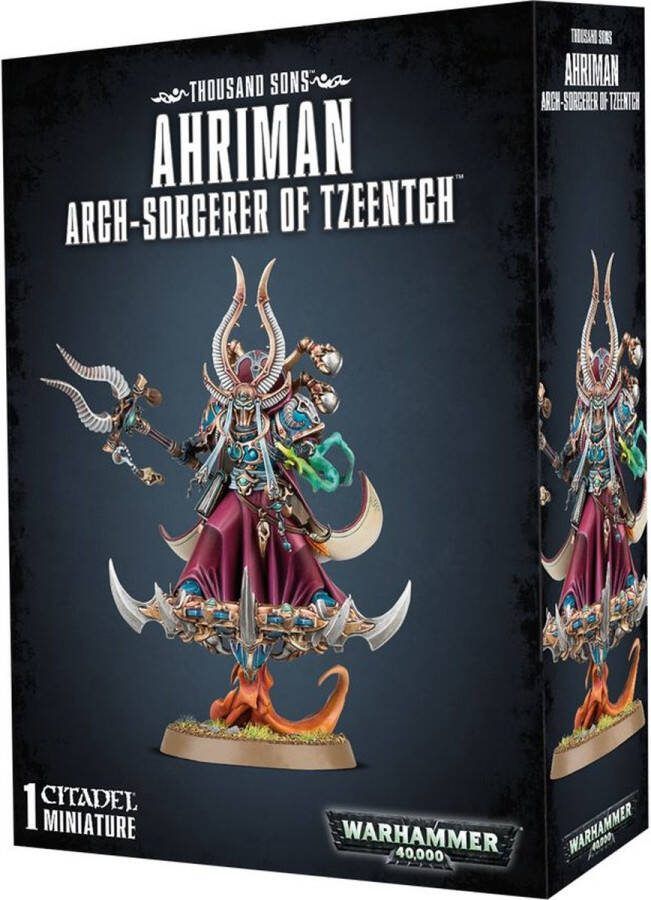 Games Workshop Warhammer 40.000 Thousand Sons: Ahriman Arch-Sorcerer Of Tzeentch --- Op = Op!!!