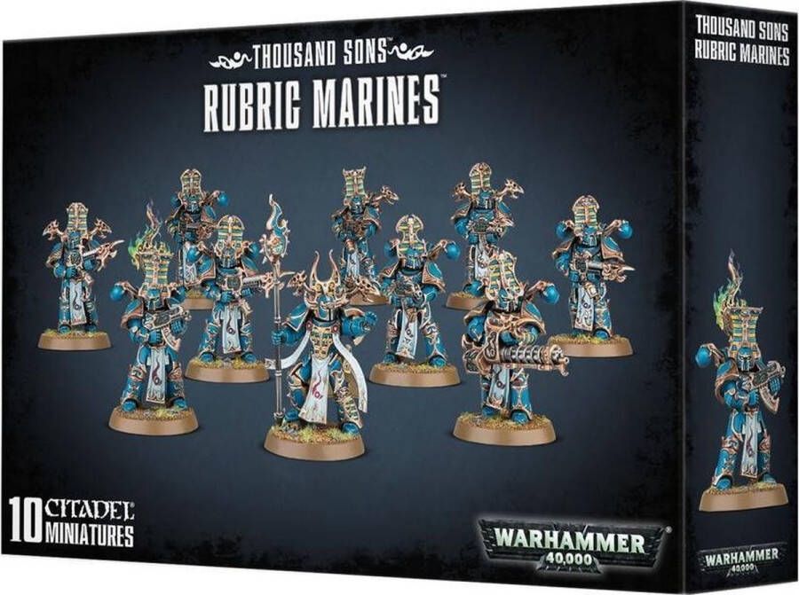 Games Workshop Warhammer 40.000 Thousand Sons Rubric Marines