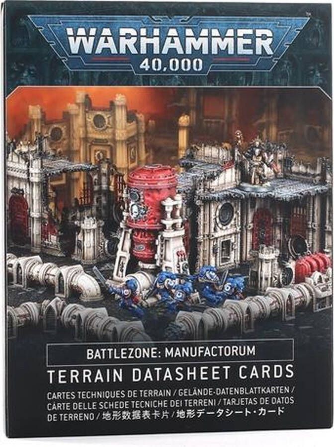 Games Workshop Warhammer 40.000 Warhammer 40000: Battle Zone Manufactorum Datasheet Cards Eng --- Op = Op!!!