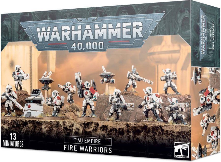 Games Workshop Warhammer 40k 40.000 Tau Empire Fire Warriors 56-06