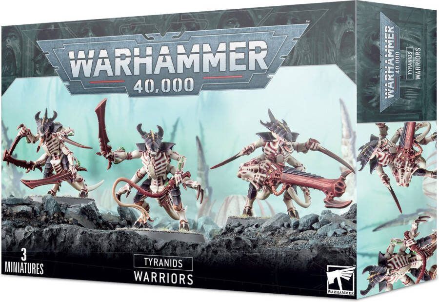 Games Workshop Warhammer 40k 40.000 Tyranids Warriors 51-18