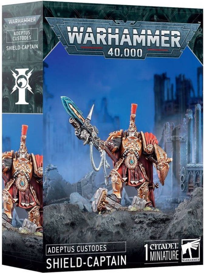 Games Workshop Warhammer 40K Adeptus Custodes Shield Captain (01-21)