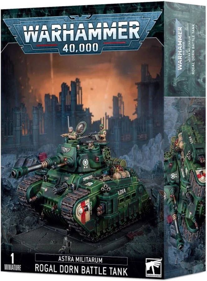 Games Workshop Warhammer 40K Astra Militarum Rogal Dorn Battle Tank (47-31)