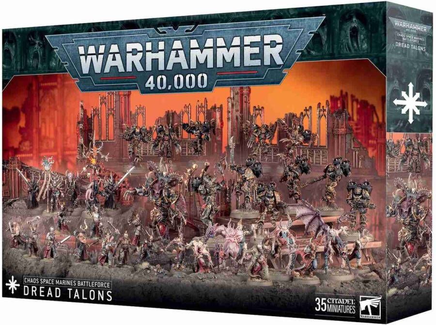 Games Workshop Warhammer 40K Chaos Space Marines Battleforce Dread Talons (43-17)