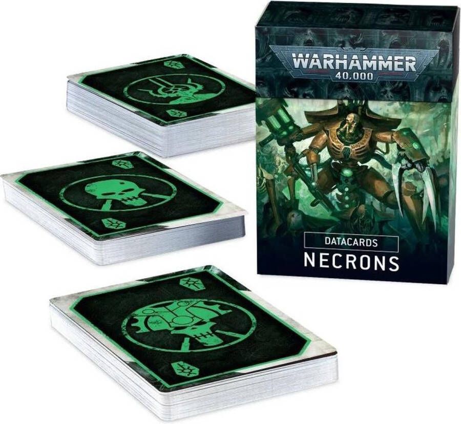 Games Workshop Warhammer 40k Datacards Necrons