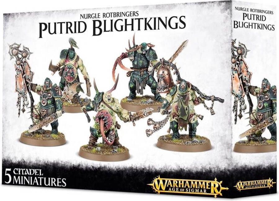 Games Workshop Warhammer Age of Sigmar Nurgle Rotbringers Putrid Blightkings