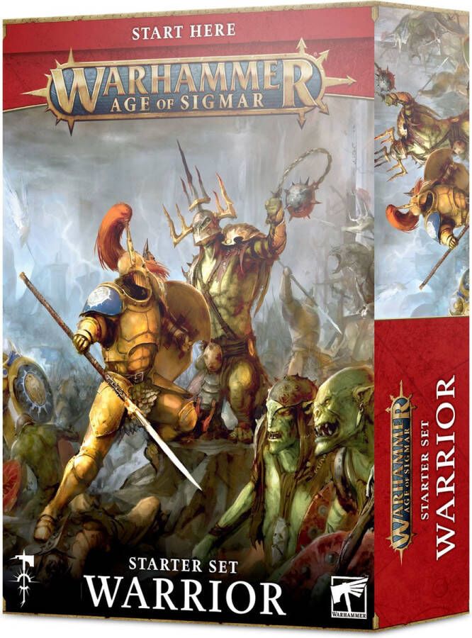 Games Workshop Warhammer Age Of Sigmar Starter Set Warrior 80-15