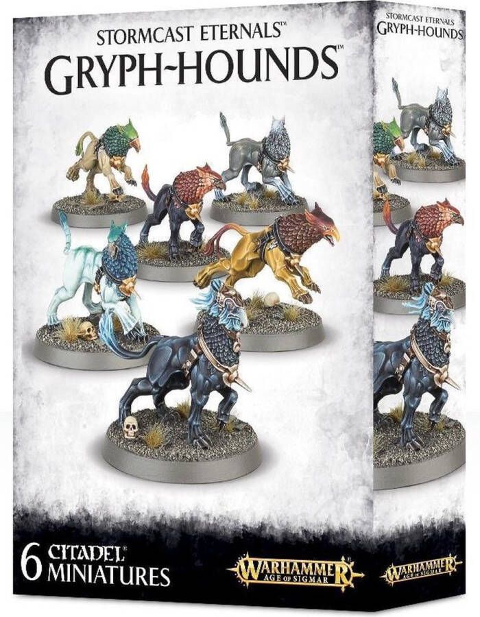 Games Workshop Warhammer Age of Sigmar Stormcast Eternals Gryph-Hounds