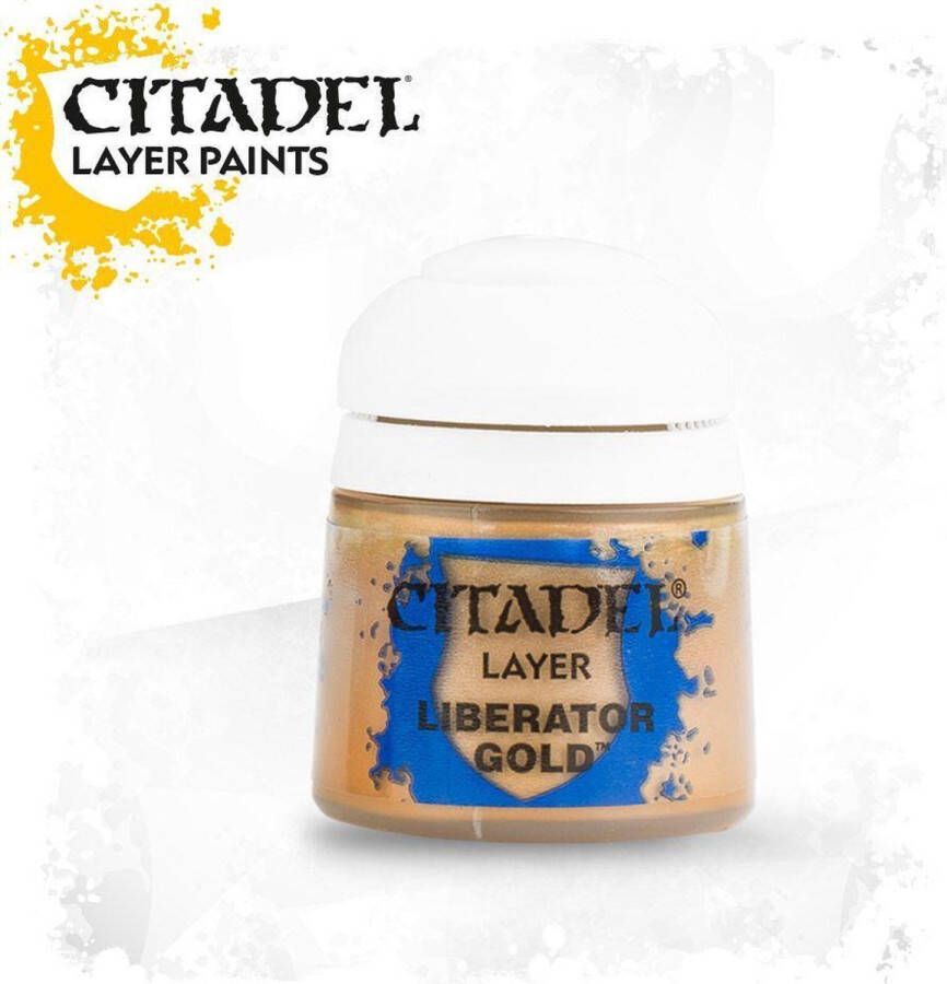 Games Workshop Warhammer Citadel Layer paint Liberator Gold