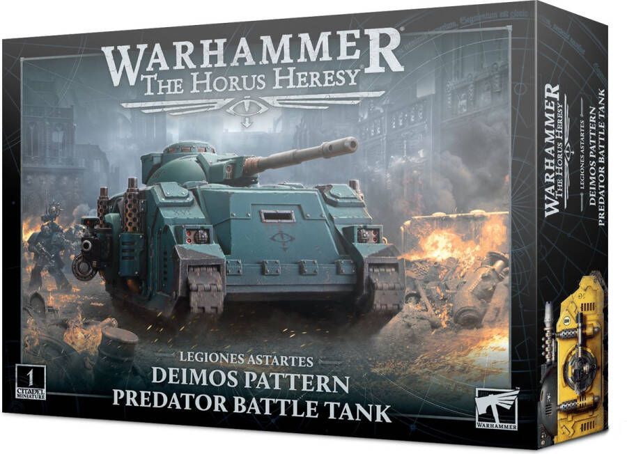 Games Workshop Warhammer Horus Heresy: Legiones Astartes Deimos Pattern Predator Support Tank
