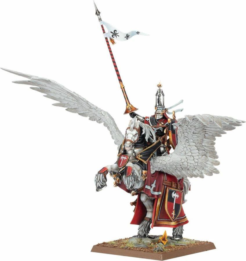 Games Workshop Warhammer The Old World Kingdom of Bretonnia Lord On Royal Pegasus 06-10