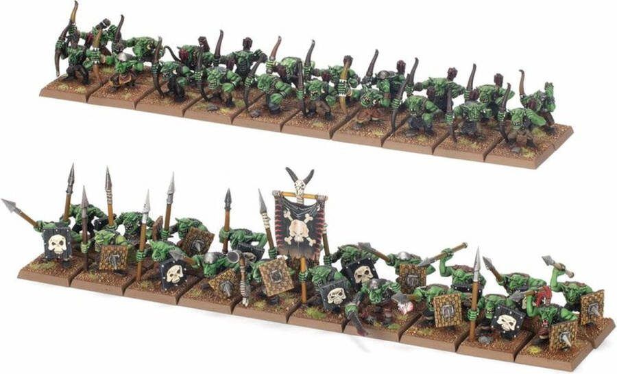 Games Workshop Warhammer The Old World Orc And Goblin Tribes Goblin Mob 09-08
