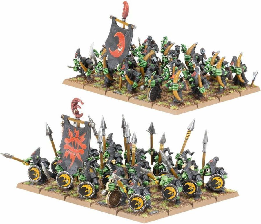 Games Workshop Warhammer The Old World Orc And Goblin Tribes Night Goblin Mob 09-10