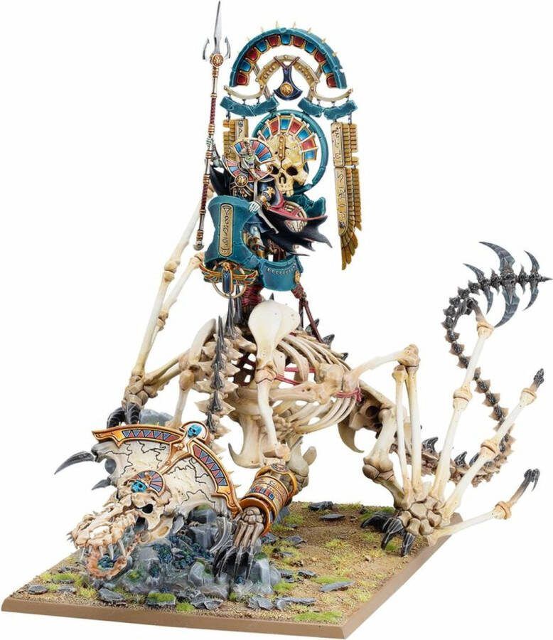 Games Workshop Warhammer The Old World Tomb King On Necrolith Bone Dragon 07-08