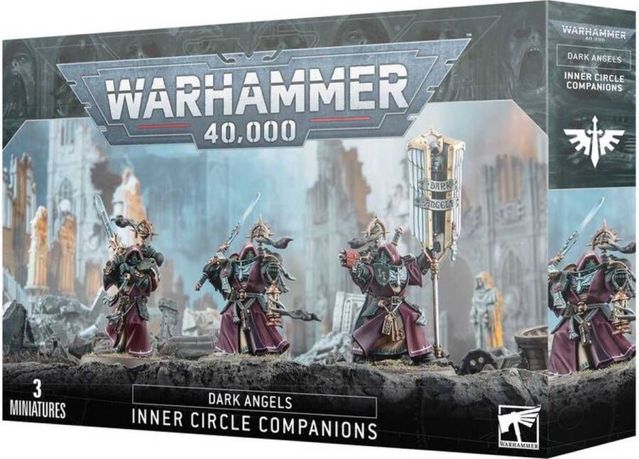 Gamesworkshop Warhammer 40K Dark Angels Inner Circle Companions (44-19)
