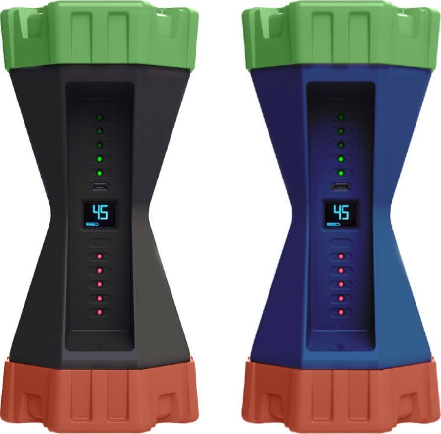 Gametimer Leerklok Timer voor Kinderen Educatieve leerklok kind Time Management Vergaderklok Aftelklok Leerklokken Kookwekker Analoog Leer Klok kijken Educatief Speelgoed Schermtijd Combi deal (Zwart Navy) NIEUW!