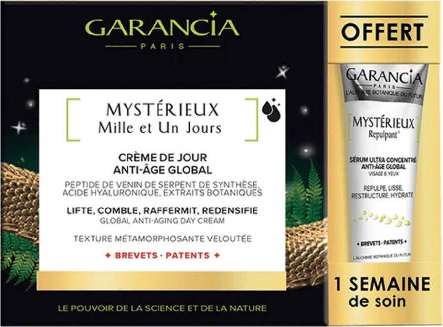 GARANCIA Mystérieux Mille et Un Jours Globale Anti-Ageing Dagcrème 30 ml + Plumping 5 ml Gratis