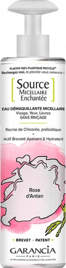 GARANCIA Source Micellaire Enchantée Micellair Reinigingswater Rose D'Antan 400 ml