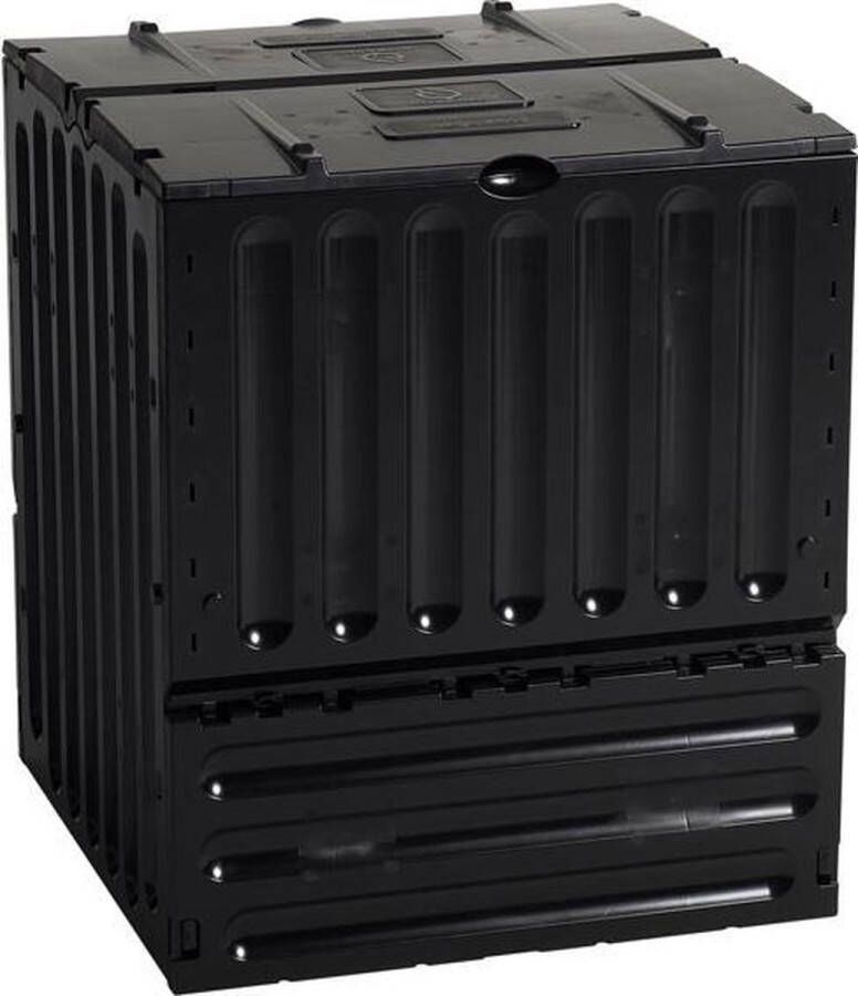 Garantia Compostvat eco king 400 liter zwart