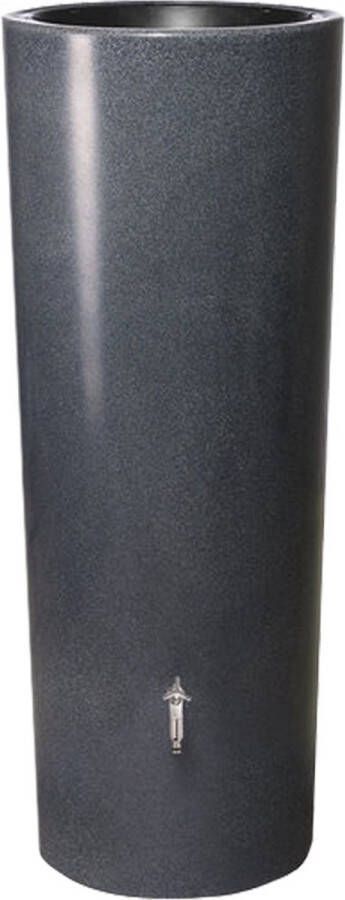 Garantia regenton met bloembak 350 liter lava