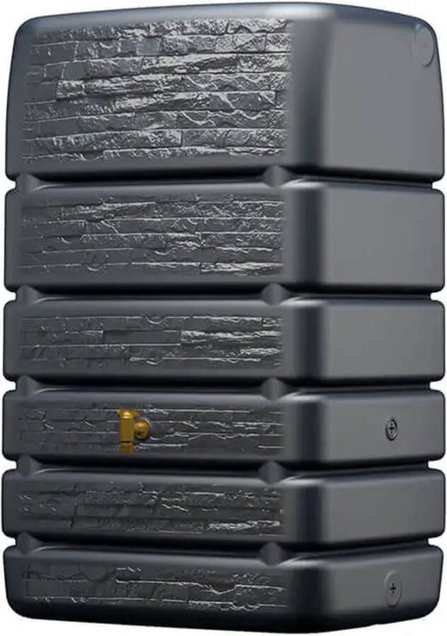 Garantia Regenton Slim Stone Decor 510 Liter Antraciet