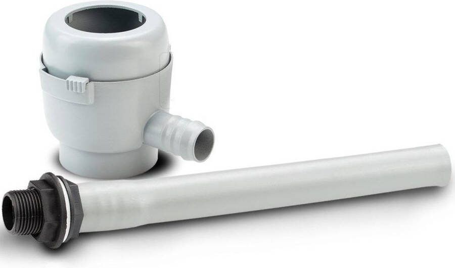 Garantia Regenton vulautomaat met bladvanger grijs 50-60 mm