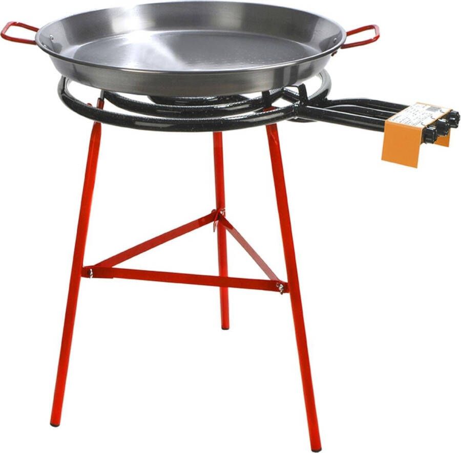 Garcima COMPLETE SET paella brander 60cm met standaard & paella pan