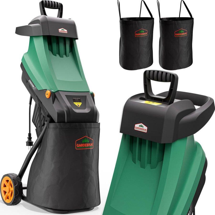 Merkloos Sans marque Compacte shredder hakselaar met 50 liter reservoir