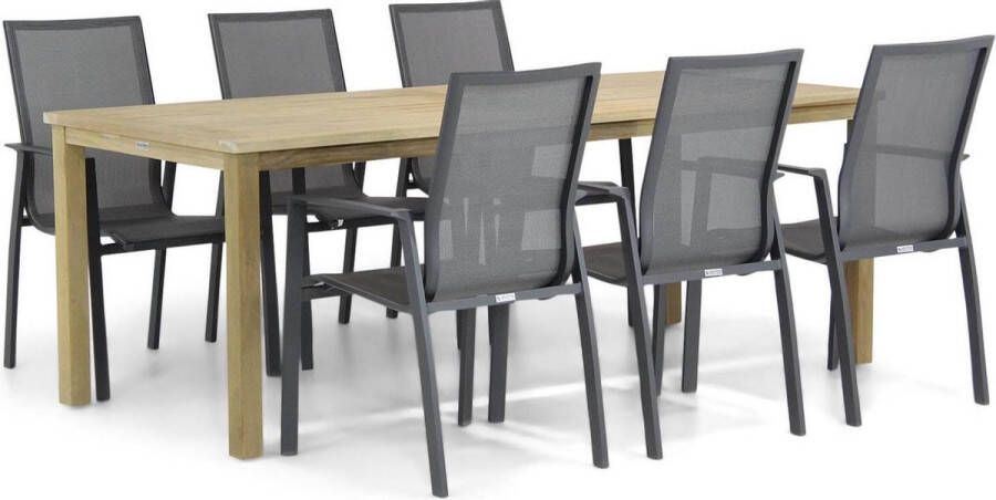 Garden Collections Lifestyle Ultimate Weston 210 cm dining tuinset 7-delig