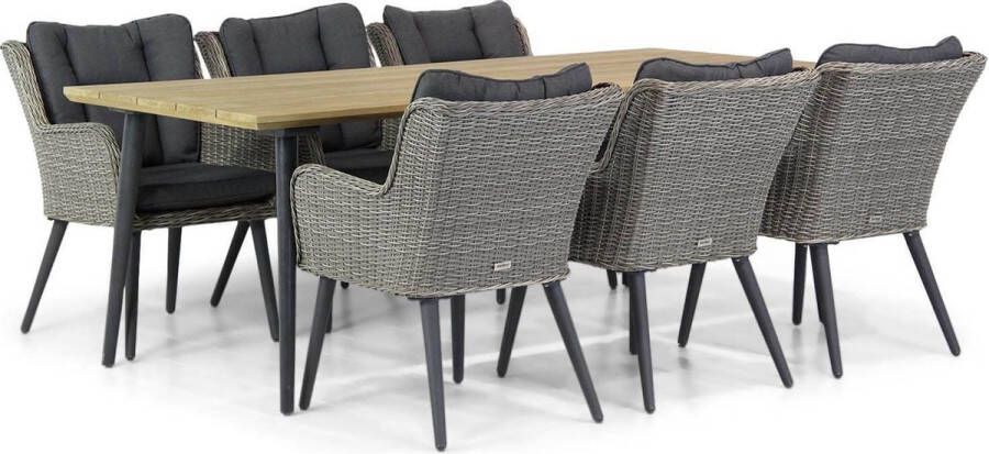 Garden Collection s Boston Montana 240 cm dining tuinset 7-delig