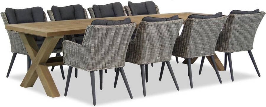 Garden Collection s Boston Oregon 300 cm dining tuinset 9-delig