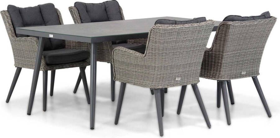 Garden Collection s Boston Sophia 180 cm dining tuinset 5-delig