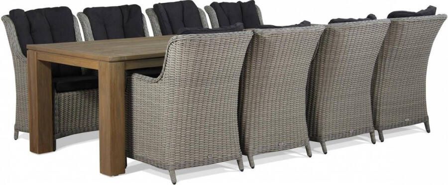 Garden Collection s Buckingham Brighton 300 cm dining tuinset 9-delig