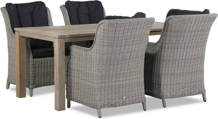 Garden Collection s Buckingham Bristol 180 cm dining tuinset 5-delig