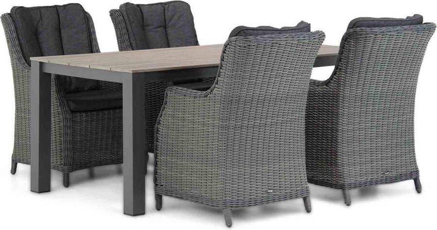 Garden Collection s Buckingham Valley 180 cm dining tuinset 5-delig