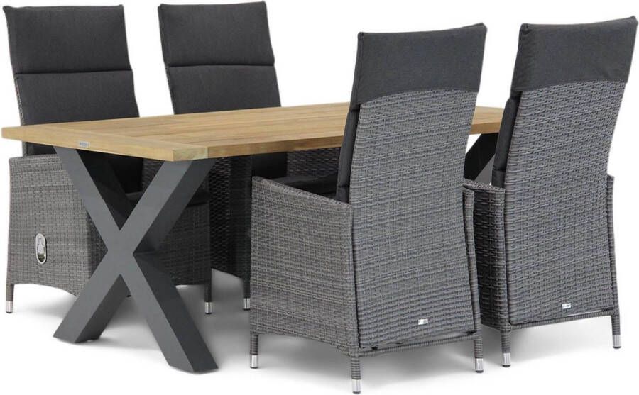 Garden Collection s Denver Cardiff 180 cm dining tuinset 5-delig
