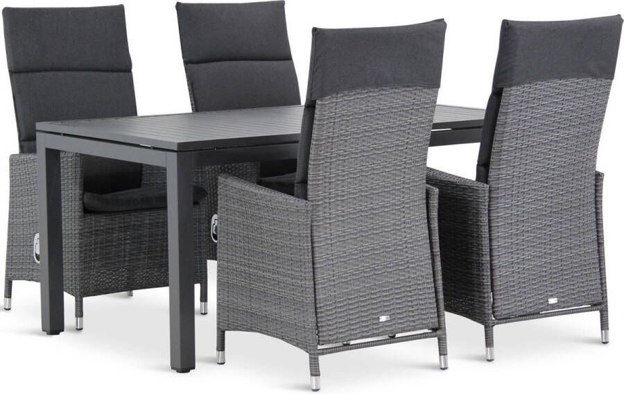 Garden Collection s Denver Concept 160 cm dining tuinset 5-delig