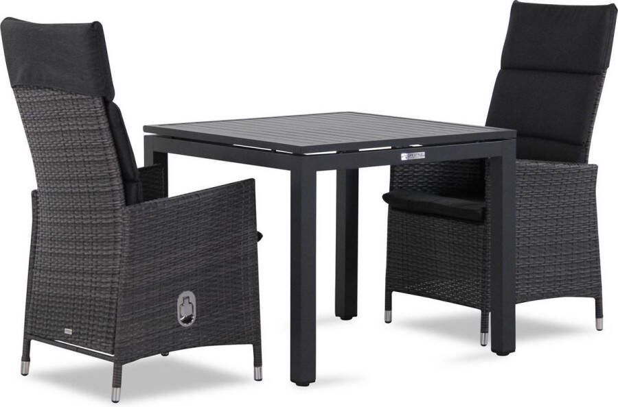 Garden Collection s Denver Concept 90 cm dining tuinset 3-delig verstelbaar